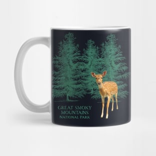 Great Smoky Mountains National Park Vintage Design Souvenir Mug